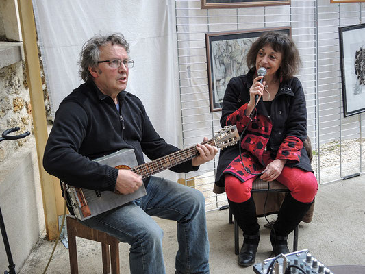 Marcel Créac'h et Anne Abeloos