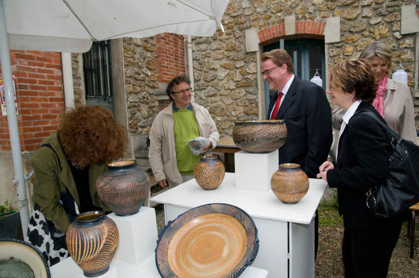 Marcel Creac'h et Vincent Eblé