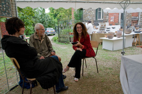 Sabrina Meder, Izsak Kovacs et Sylvie Gaudin